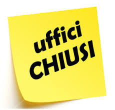 Sabato 1 agosto 2026 Uffici Chiusi